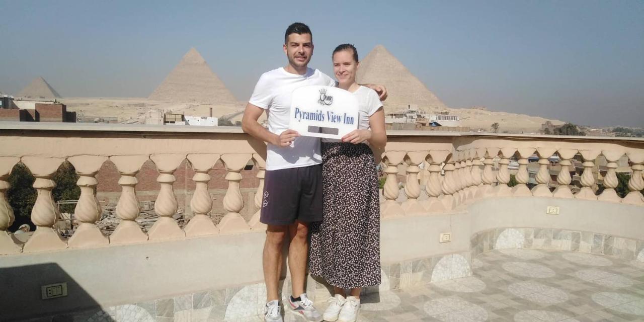 Queen Pyramids View Inn Kafret el-Gabal Extérieur photo
