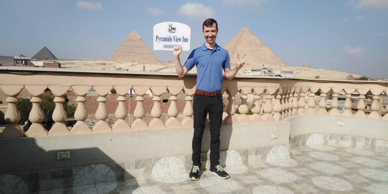 Queen Pyramids View Inn Kafret el-Gabal Extérieur photo