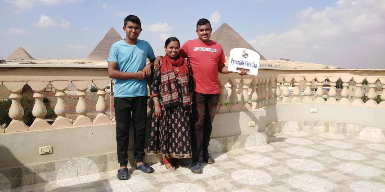 Queen Pyramids View Inn Kafret el-Gabal Extérieur photo