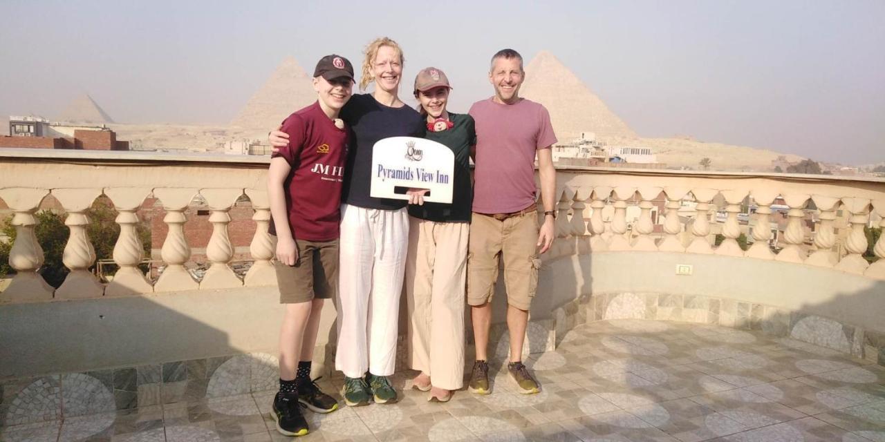 Queen Pyramids View Inn Kafret el-Gabal Extérieur photo