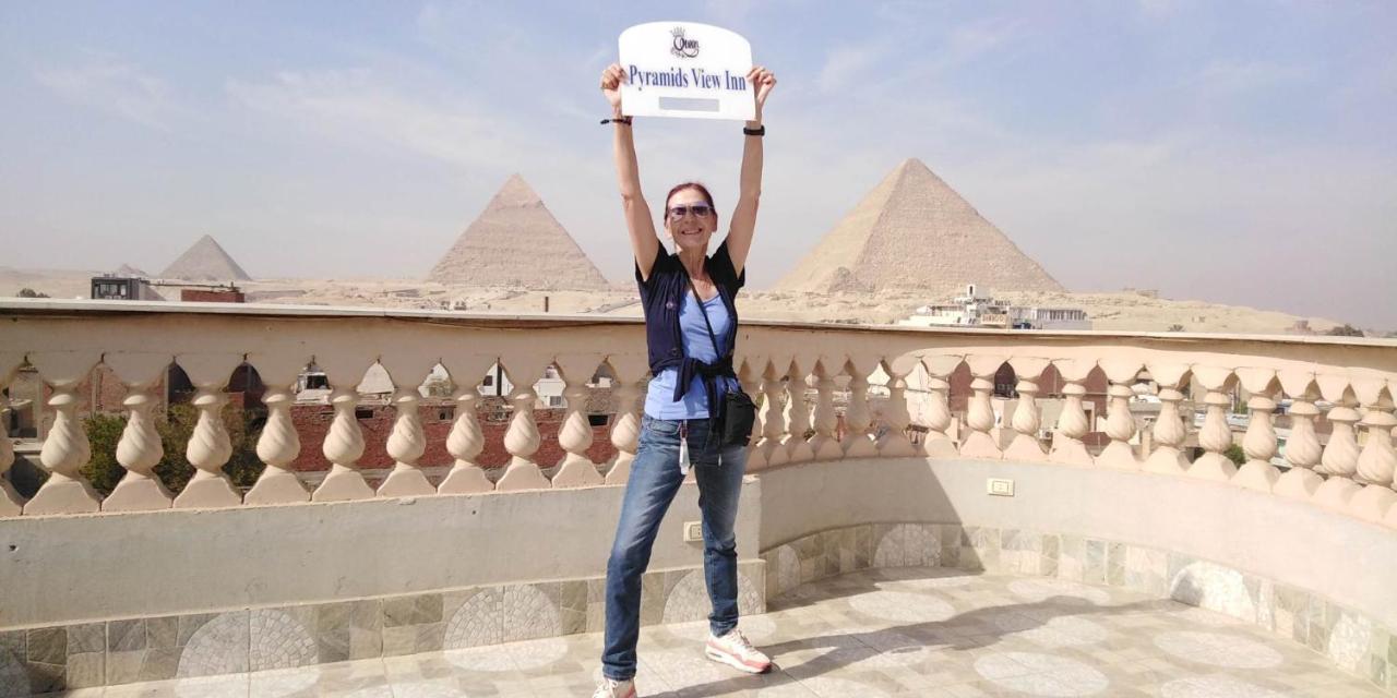 Queen Pyramids View Inn Kafret el-Gabal Extérieur photo