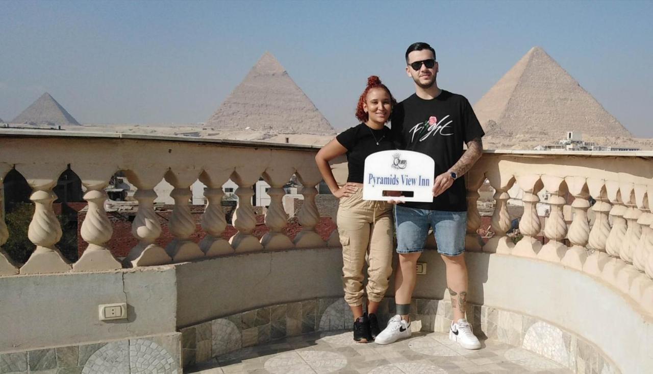 Queen Pyramids View Inn Kafret el-Gabal Extérieur photo