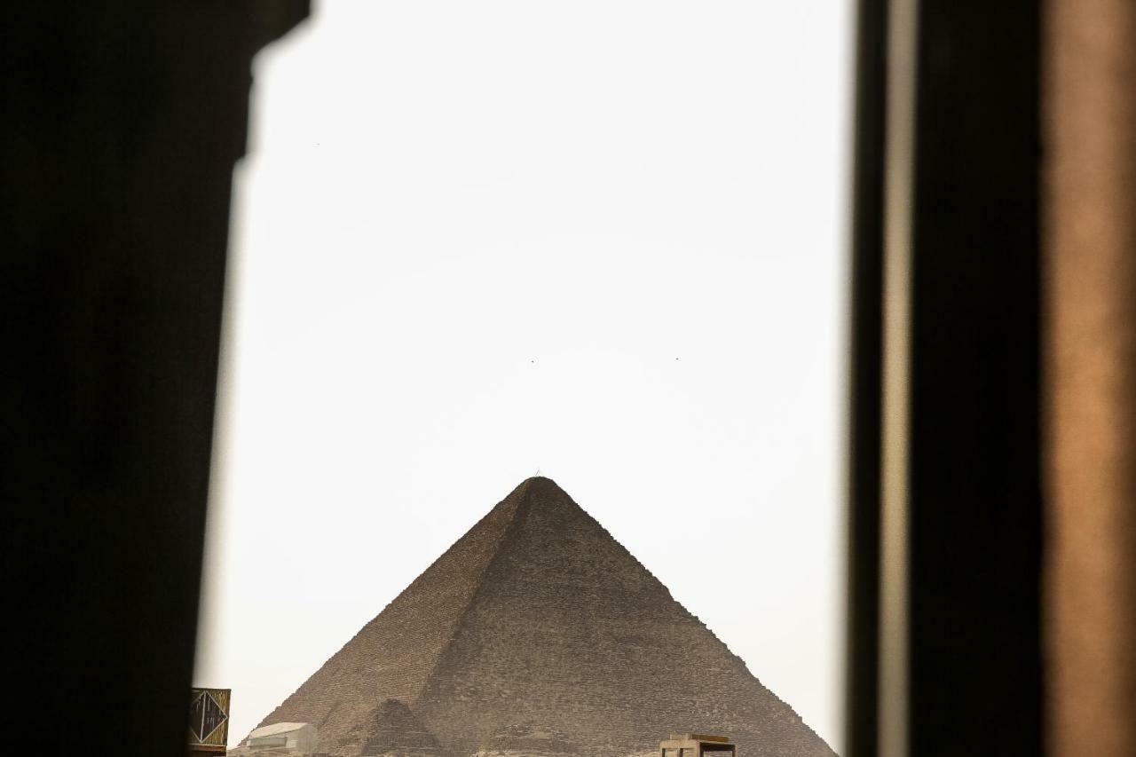 Queen Pyramids View Inn Kafret el-Gabal Extérieur photo